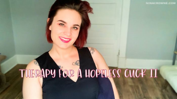 Cover 2 Nina Crowne - Therapy for a Hopeless Cuck II - Full HD/MP4