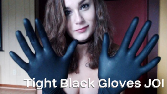 Cover 2 Nina Crowne - Tight Black Gloves JOI - SD/MOV