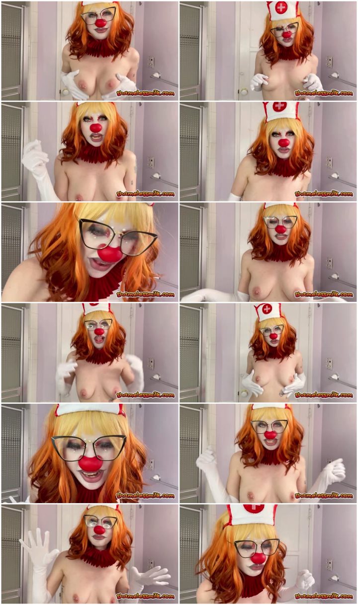 Screenlist moreshameless - TOPLESS CLOWN NURSE JOI - Full HD/MP4