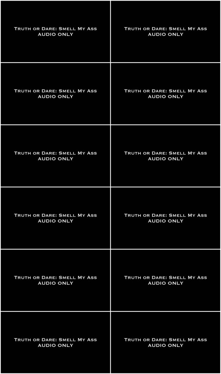 Screenlist Nina Crowne - Truth or Dare: Smell My Ass AUDIO ONLY - Full HD/MP4