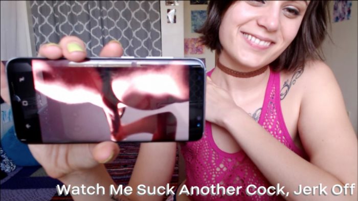 Cover 2 Nina Crowne - Watch me Suck Another Cock, Jerk Off - SD/MP4