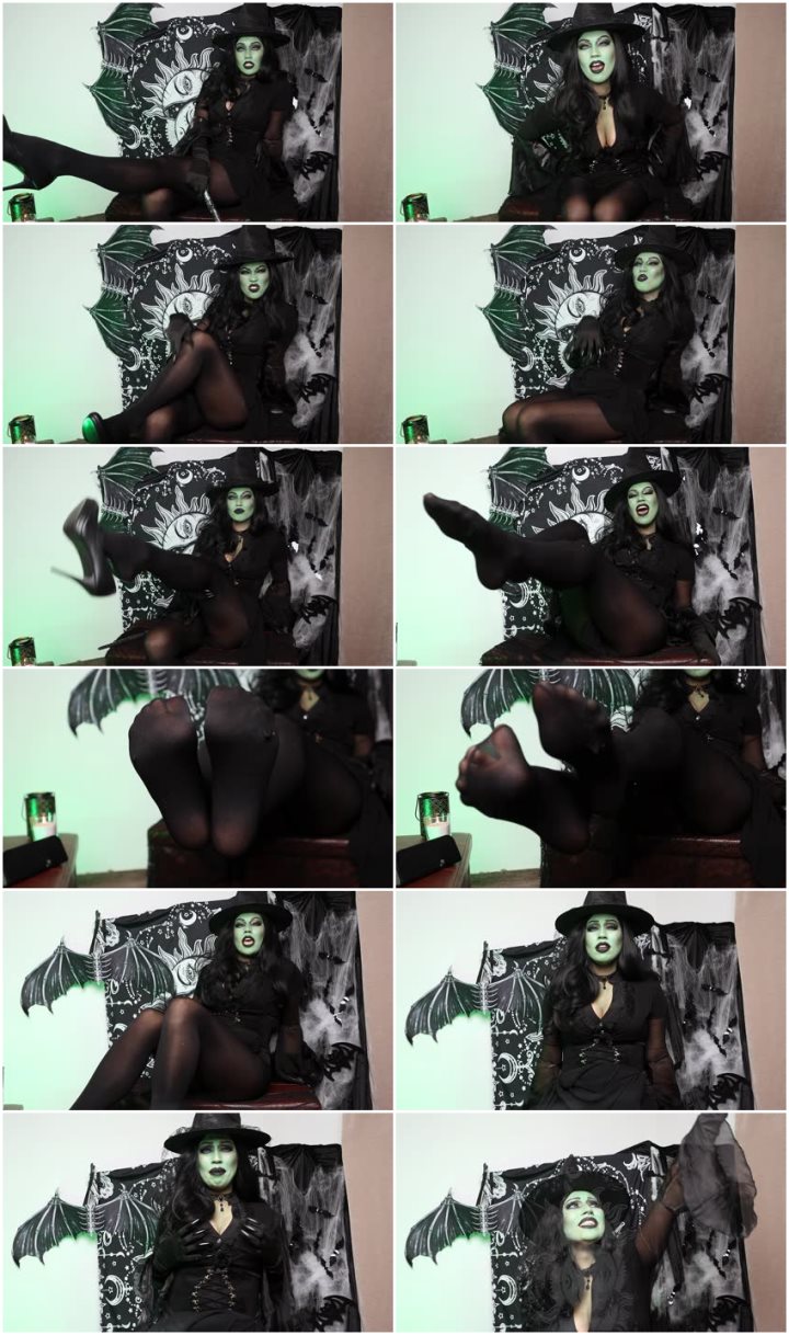 Screenlist Lia Lennice - Wicked Witch of the West makes you her Feet Worshipper 4K - 4K Ultra HD/MP4