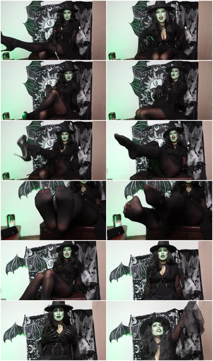 Screenlist Lia Lennice - Wicked Witch of the West makes you her Feet Worshipper - Full HD/MP4