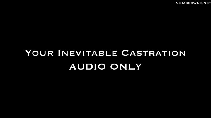 Cover 4 Nina Crowne - Your Inevitable Castration AUDIO ONLY - Full HD/MP4