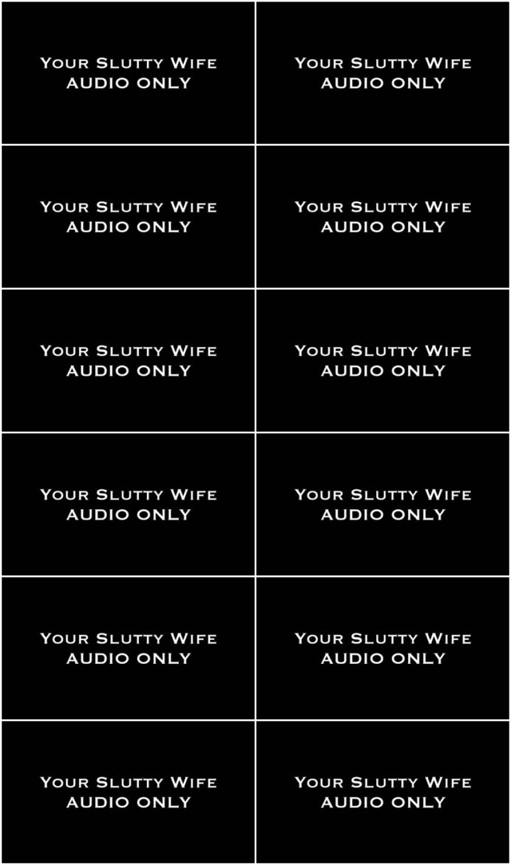 Screenlist Nina Crowne - Your Slutty Wife AUDIO ONLY - HD/MP4