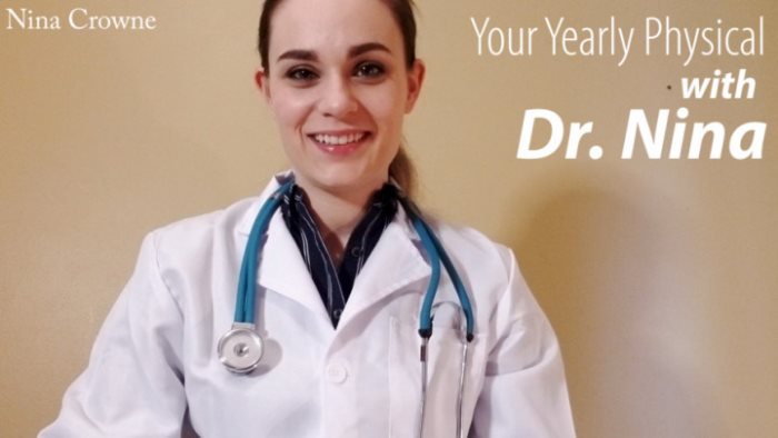 Cover 2 Nina Crowne - Your Yearly Physical with Dr. Nina - Full HD/MP4
