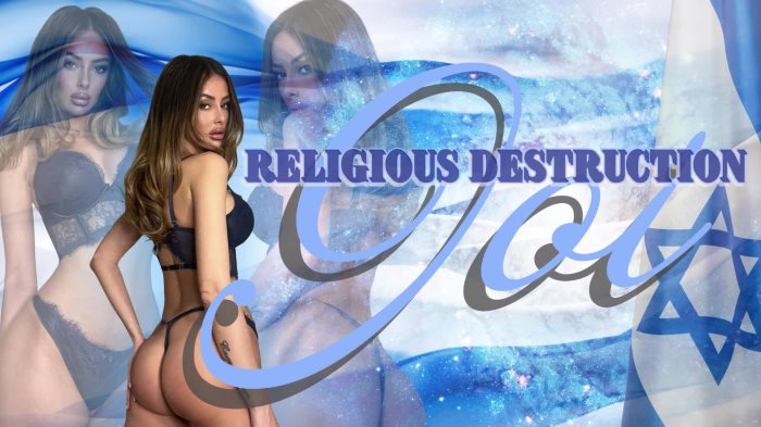 Cover 2 BrattyKiki - Religious destruction JOI - Full HD/MP4