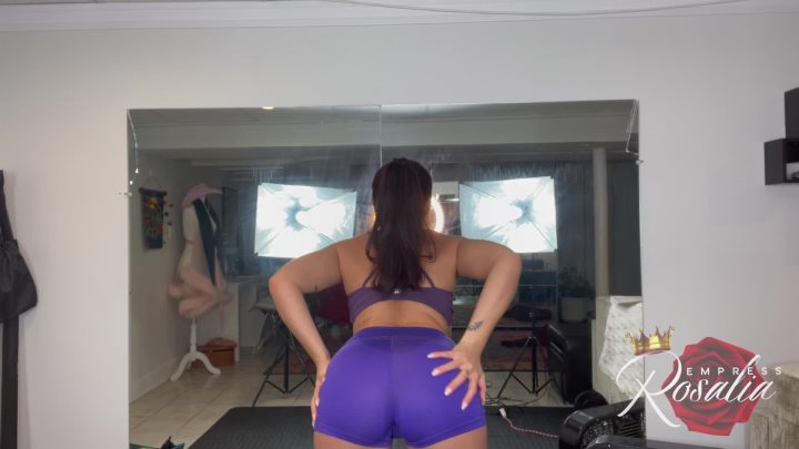 Cover 3 EmpressRosalia - Sweating To Break Out Of Chastity - Full HD/MP4
