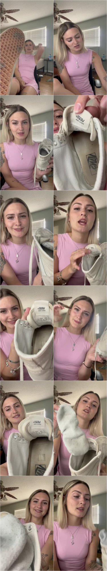 Screenlist Aligracee0 - Dirty sweaty gym shoe sniffing - SD/MP4
