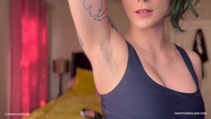 Cover 3 DominaJade - Armpit Humiliation - Home from the Gym - Full HD/MP4