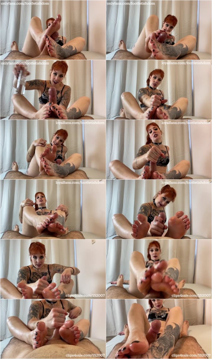 Screenlist Foot Fetish Dom - Mel Fire Cuckolding you with Footjob and Handjob POV - Full HD/MP4