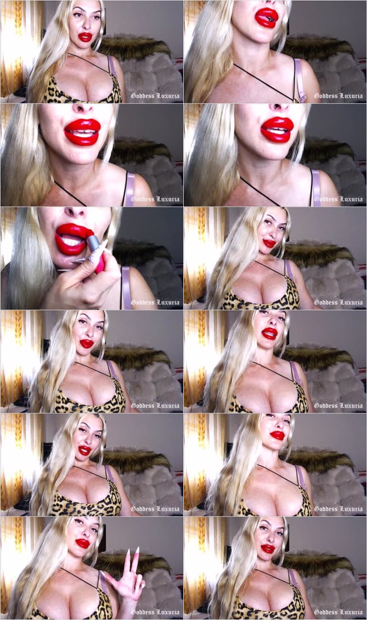 Screenlist Goddess Luxuria - ENCHANTED FROM MY EYES AND RED LIPS - Full HD/MP4