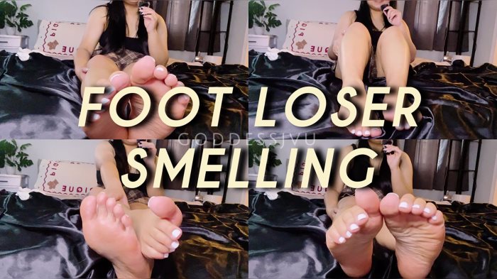Cover 2 Goddessjvu - LOSER FOOT SMELLING - 4K Ultra HD/MP4