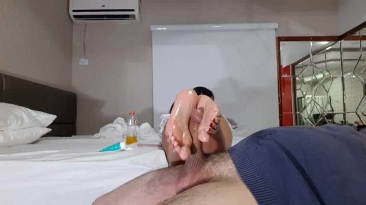 Cover 4 HandFeet - Sharon footjob + solejob + handjob 2 - HD/MP4