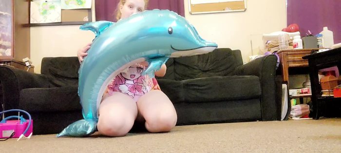 Cover 2 Illianna - Mylar Dolphin Humping and Popping - 2K Ultra HD/MP4