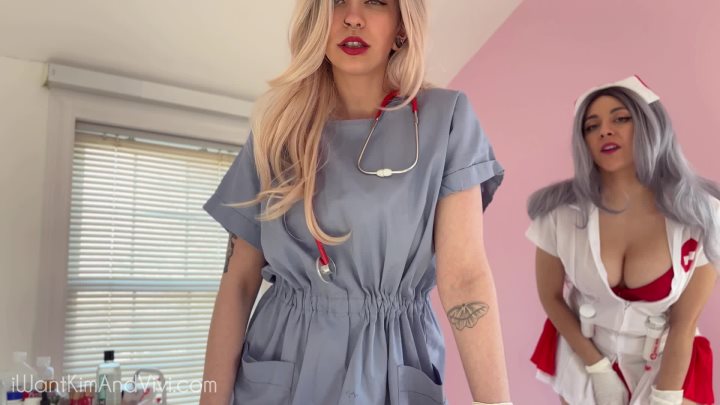 Cover 4 Kim and Vivi - Prostate Exam from Your Futa Doctor - Full HD/MP4