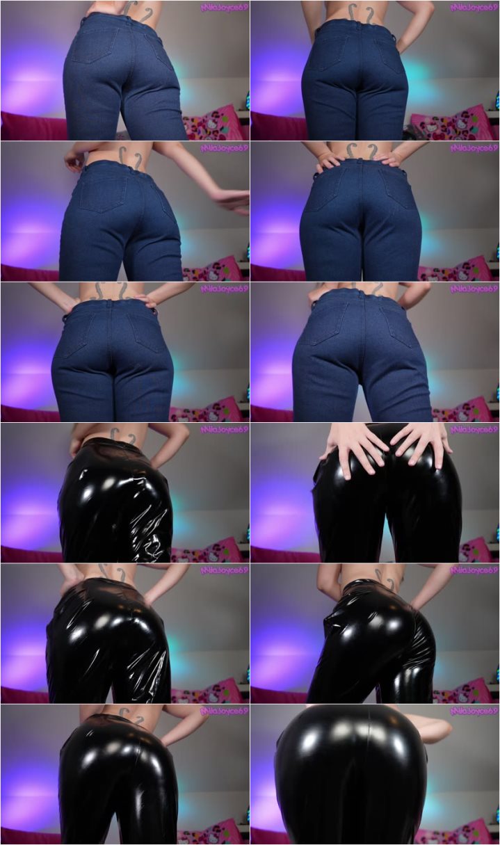Screenlist MilaJoyce69 - Farting in Leather Pants and Jeans - Full HD/MP4