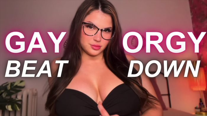 Cover 2 Miss Maddy - Gay Orgy Beat Down - Full HD/MP4
