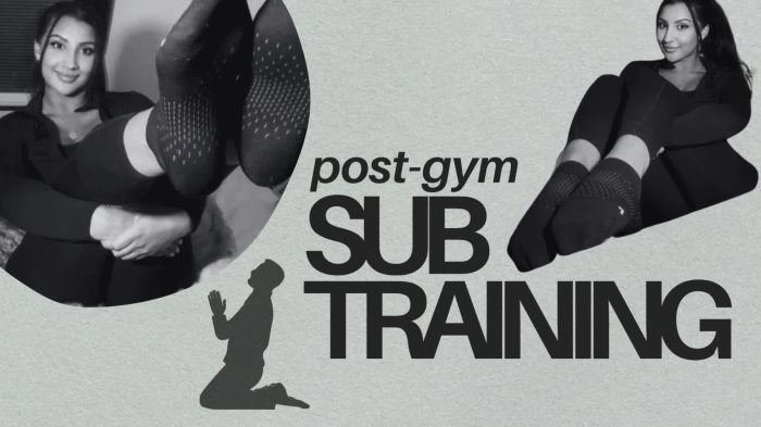 Cover 2 Miss Ria - Post-Gym Sub Training - Full HD/MP4