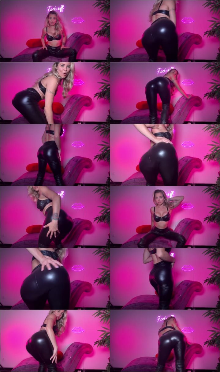 Screenlist Mistress Uzi - Leather Ass Joi - Full HD/MP4
