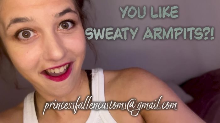 Cover 2 princessfallen - You Like Sweaty Armpits? - Full HD/MP4