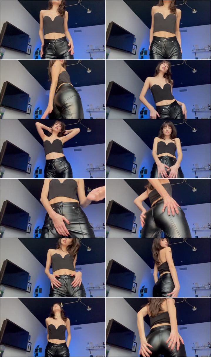 Screenlist Thewitchdomme - Leather Pants ASS Worship - 4K Ultra HD/MP4