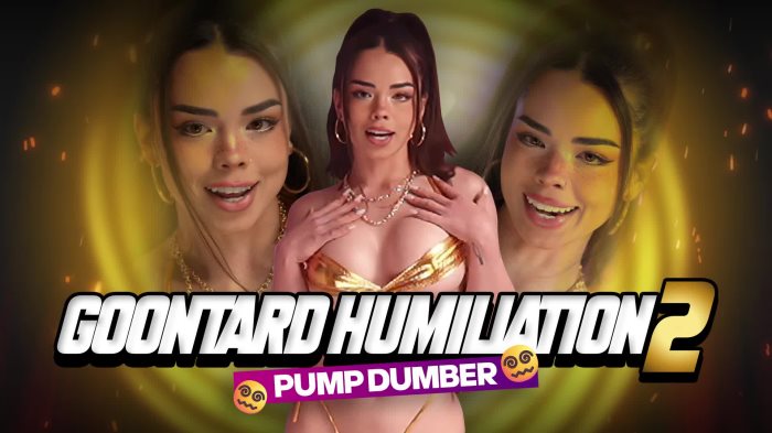 Cover 2 Urlilgoddess - Goontard Humiliation 2: Pump Dumber - Full HD/MP4