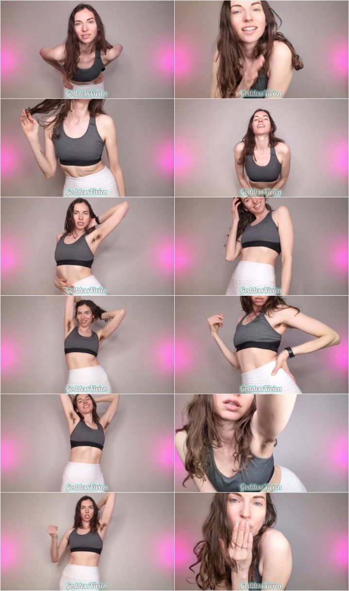 Screenlist VivienVee - After the Gym Sniff My Hairy Armpits All Natural.Body Worship JOI - HD/MP4