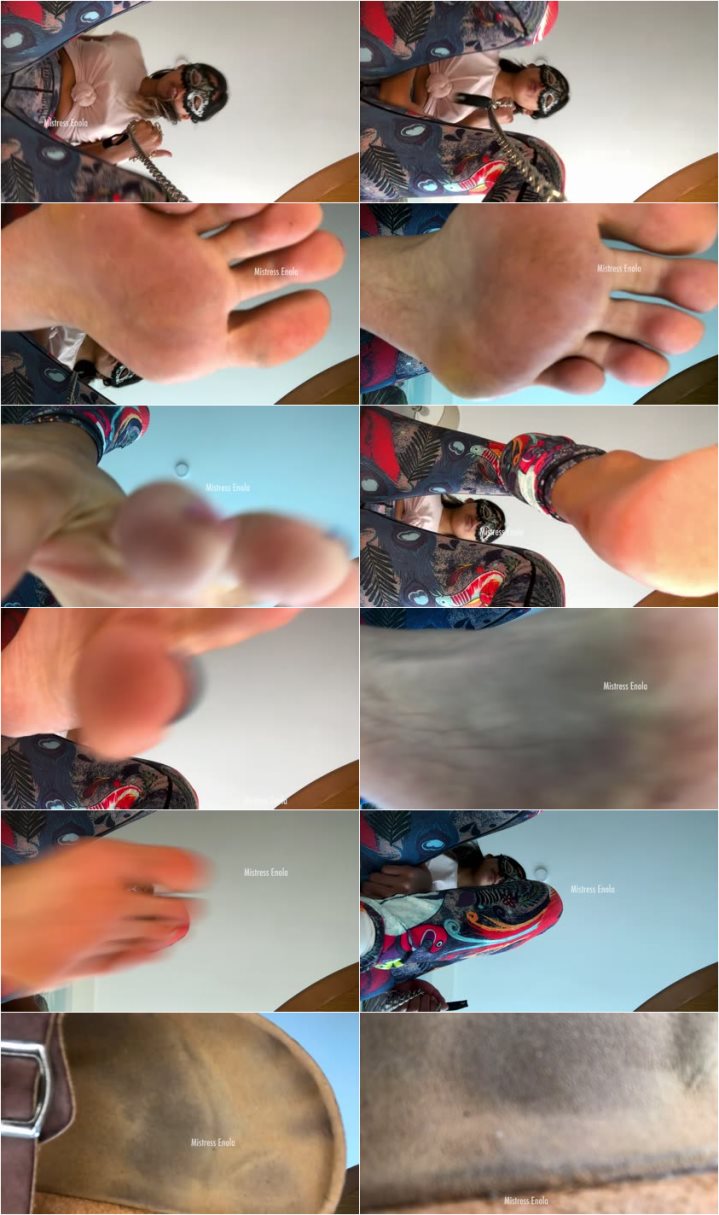 Screenlist Mistress Enola Fetish - Enola - Foot Pov - Foot Smelling, Foot Licking, Toes Sucking, Foot Smother, Sandals Smelling And Smother ( Fullhd) - Full HD/MP4