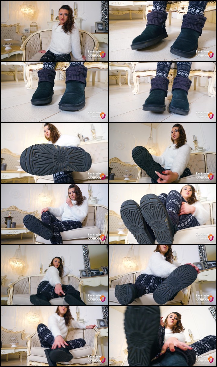Lick The Uggs Boots Of A 19 Yo Mistress ( Boot Fetish With 19 Yo Miss Luciana ) - 4K Uhd Mp4 - FEMDOMSQUAD Video Store - 4K/MP4 Screenlist